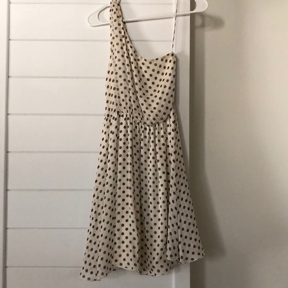 alice and olivia polka dot dress